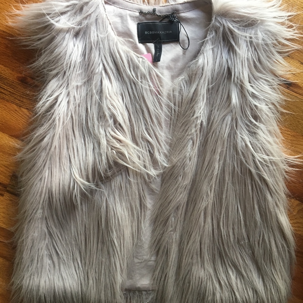 Women's fur vest